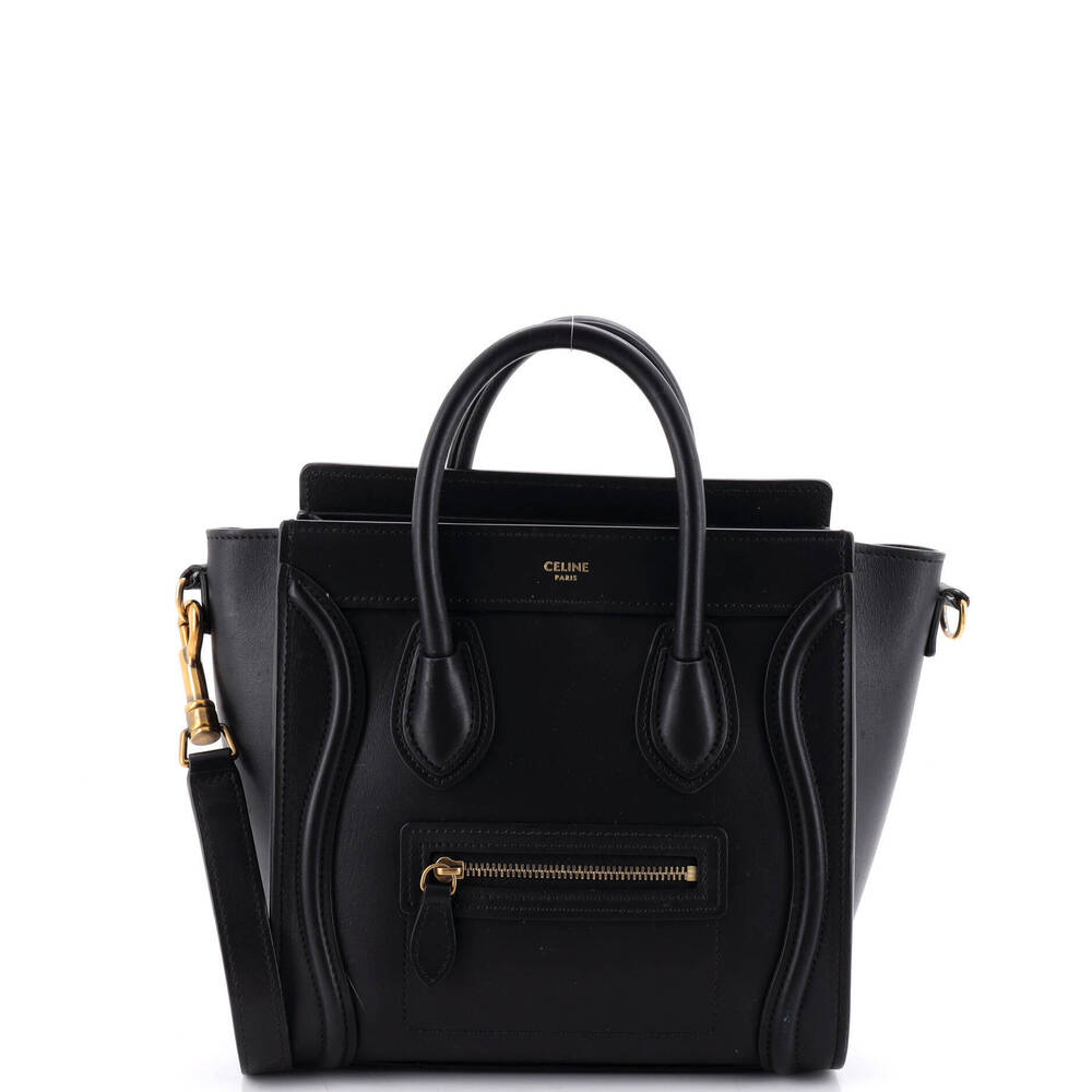 Celine Nano Luggage Bag Smooth Leather